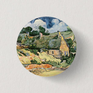 Strohdächer von Hütten in Cordevill Vincent van Go Button