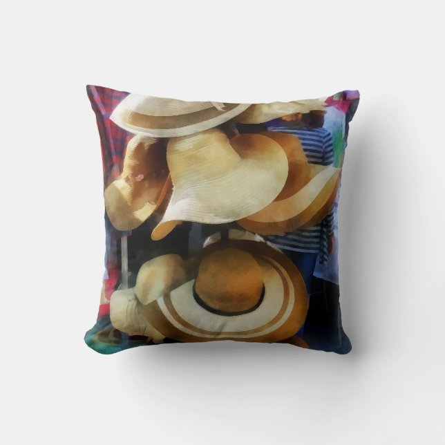 Strohhasen Kissen (Vorderseite)