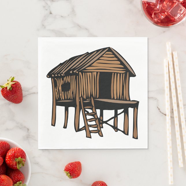 Strohhaus Serviette (Von Creator hochgeladen)