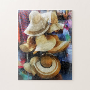 Strohhüte Puzzle
