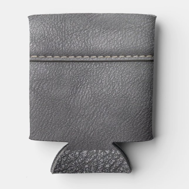 Strohraffinerie: Black Leather Luxury Dosenkühler (Vorderseite)