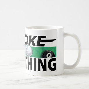 Stroke ist alles 8 Ball Kaffeetasse