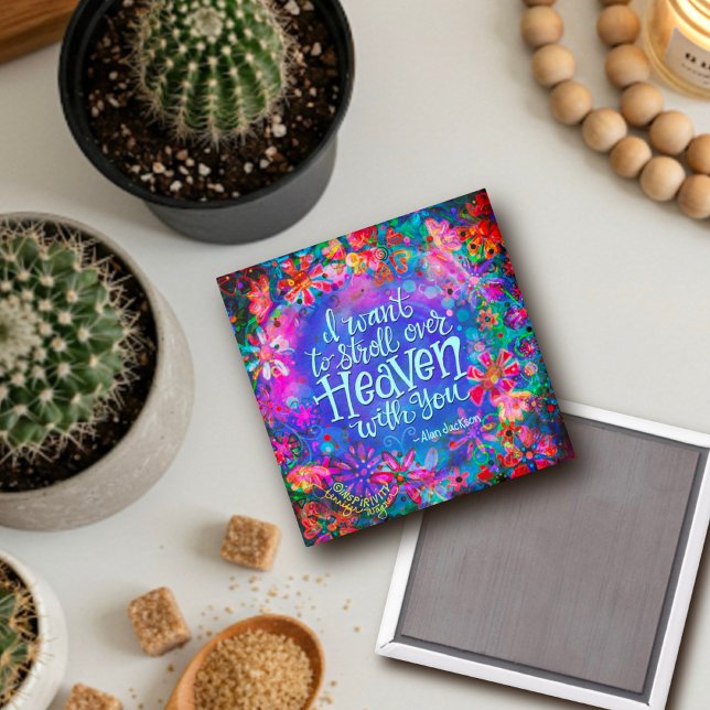 "Stroll over Heaven" Inspirivity Magnet (Von Creator hochgeladen)