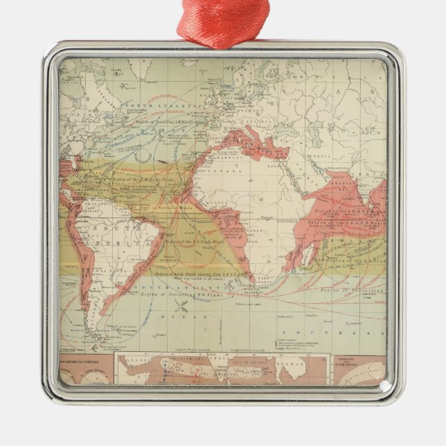 Strom der Luft Silbernes Ornament (Vorne)