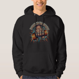 Strom für das Volk Hochspannungselektriker Hoodie
