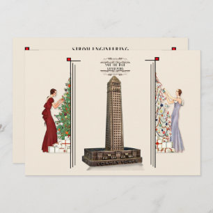 Strom Technik-WeihnachtsParty Einladung