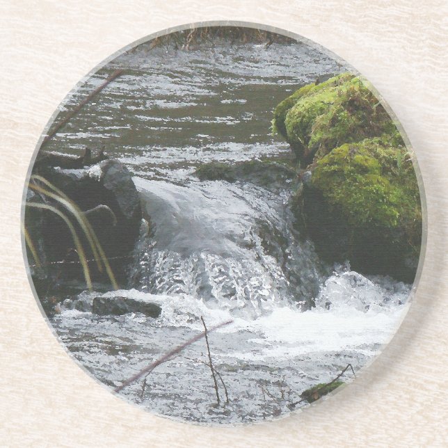 Strom-Wasserfall-Untersetzer Untersetzer (Vorne)