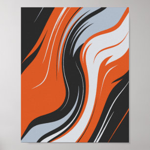 Ströme von Energie Poster