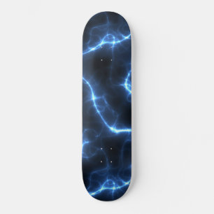 Stromlaufblau-Muster Skateboard