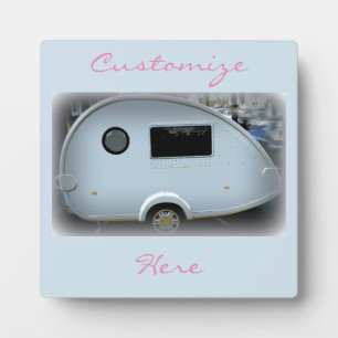 Stromlinienförmiger Tränenanhänger Zigeuner-Carava Fotoplatte