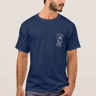 Stromness Sc-Logo auf Marine-T - Shirt