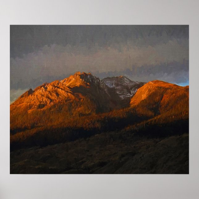 Stromspitze Poster (Vorne)