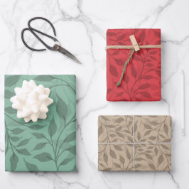 Strömung tanzender Blätter Design Delikate Foliage