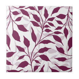 Strömung tanzender Blätter Design Delikate Foliage Fliese