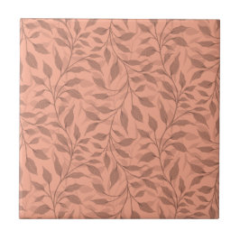 Strömung tanzender Blätter Design Delikate Foliage Fliese