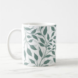Strömung tanzender Blätter Design Delikate Foliage Kaffeetasse