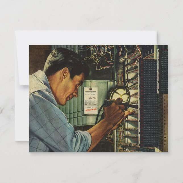 Stromverteiler für Vintage Unternehmen (Vorderseite)