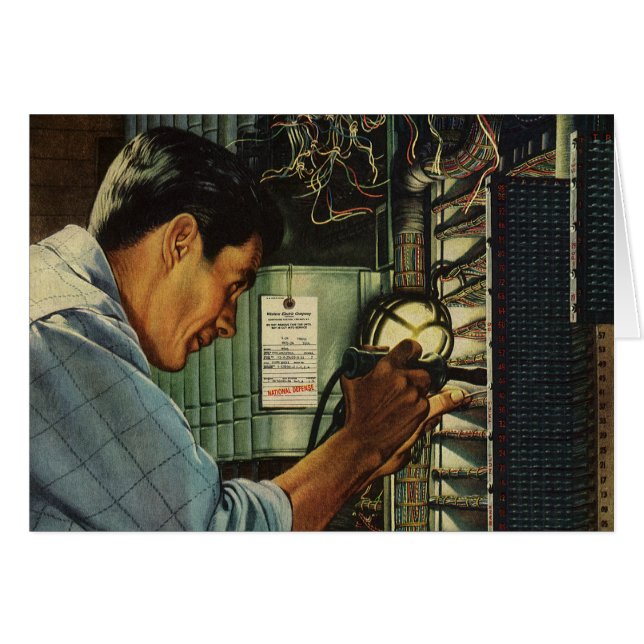 Stromverteiler für Vintage Unternehmen (Vorderseite (Horizontal))