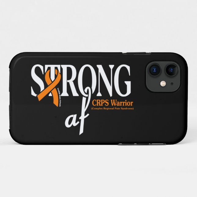 STRONG af...CRPS Case-Mate iPhone Case (Rückseite (Horizontal))