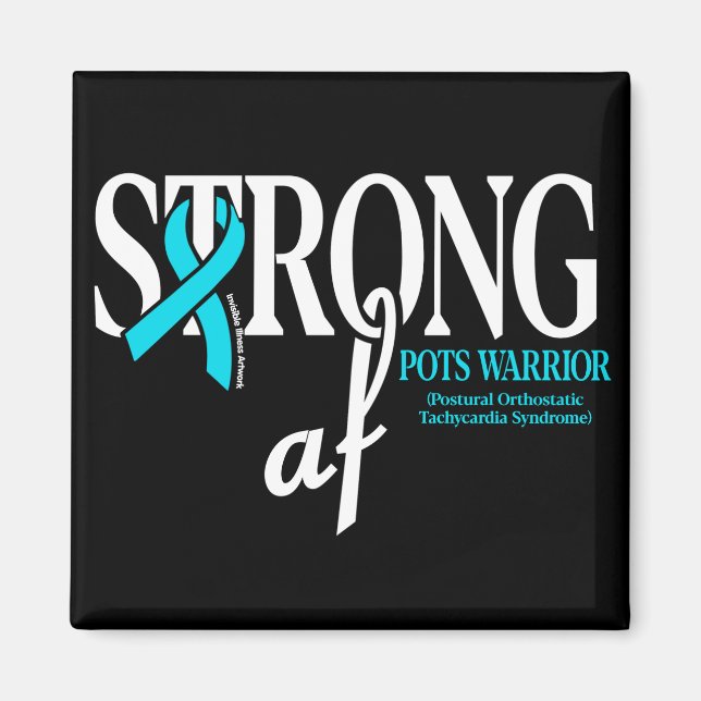 STRONG af...POTS Magnet (Vorne)