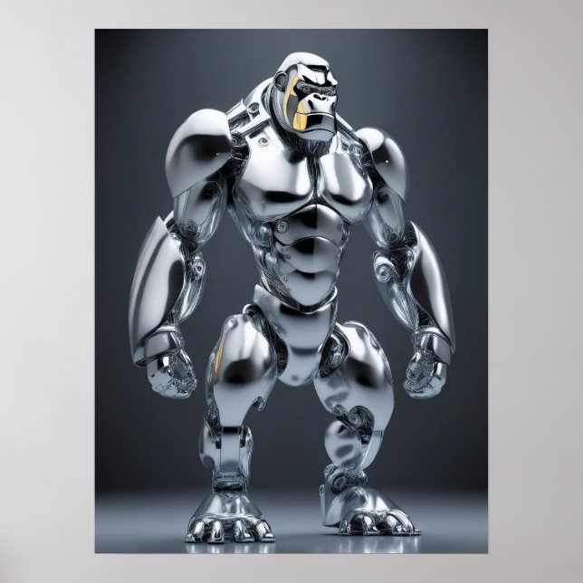 Strong-as-Steel Ape Poster (Vorne)