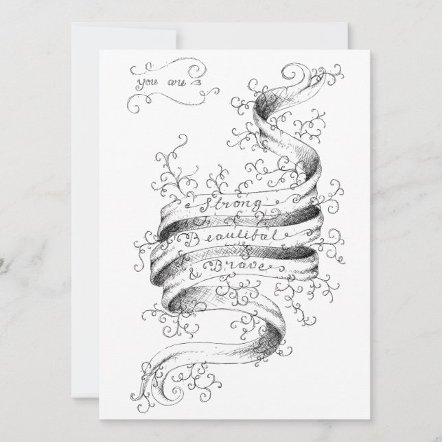 Strong, Beautiful & Brave (Vorderseite)