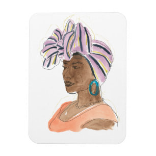 Strong & Beautiful Woman Magnet