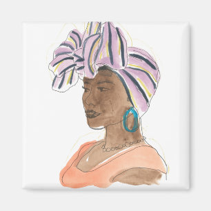 Strong & Beautiful Woman Magnet