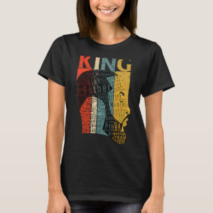 Strong Black King African American Natural Afro T-Shirt