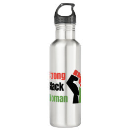 Strong Black Woman Edelstahlflasche