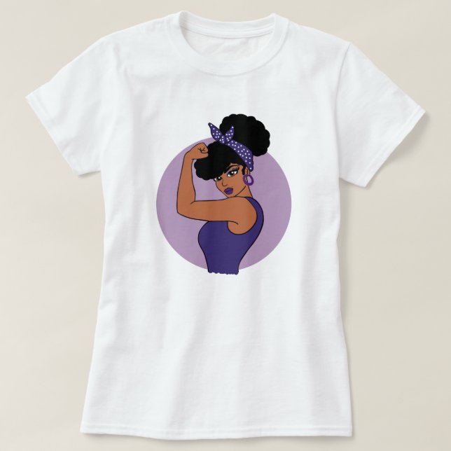 Strong Black Woman T - Shirt (Design vorne)