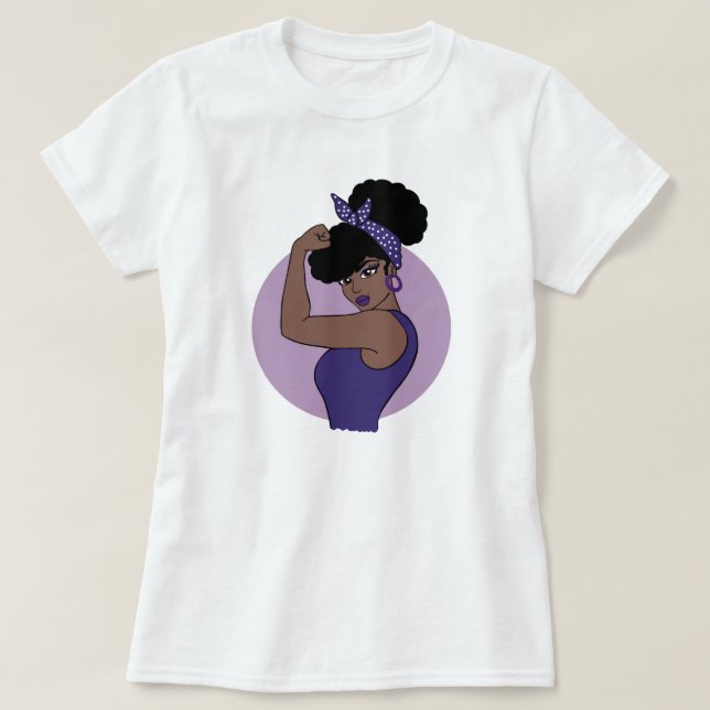 Strong Black Woman T - Shirt (Design vorne)