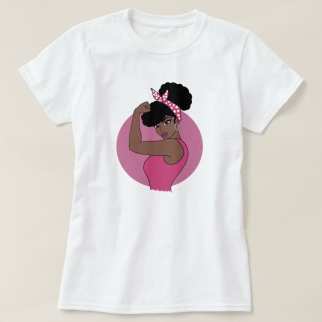 Strong Black Woman T - Shirt (Design vorne)