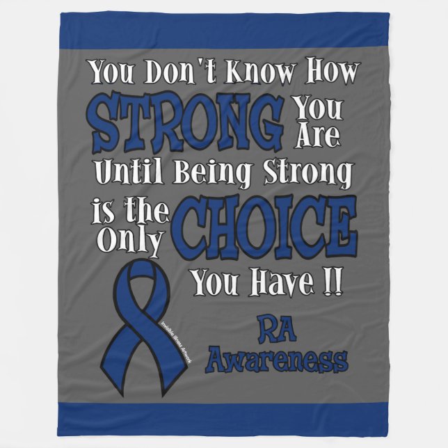 Strong/Choice ...RA Fleecedecke (Vorderseite)