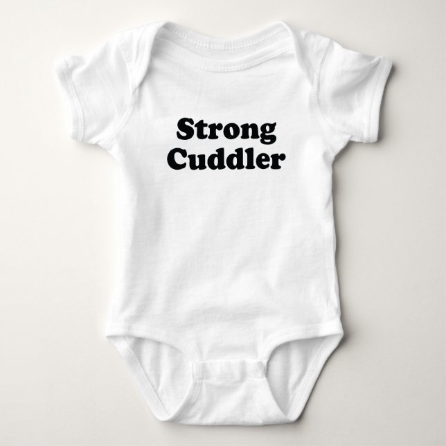 Strong Cuddler Baby Strampler (Vorderseite)