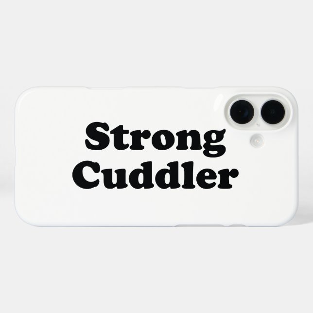 Strong Cuddler Case-Mate iPhone Hülle (Rückseite (Horizontal))