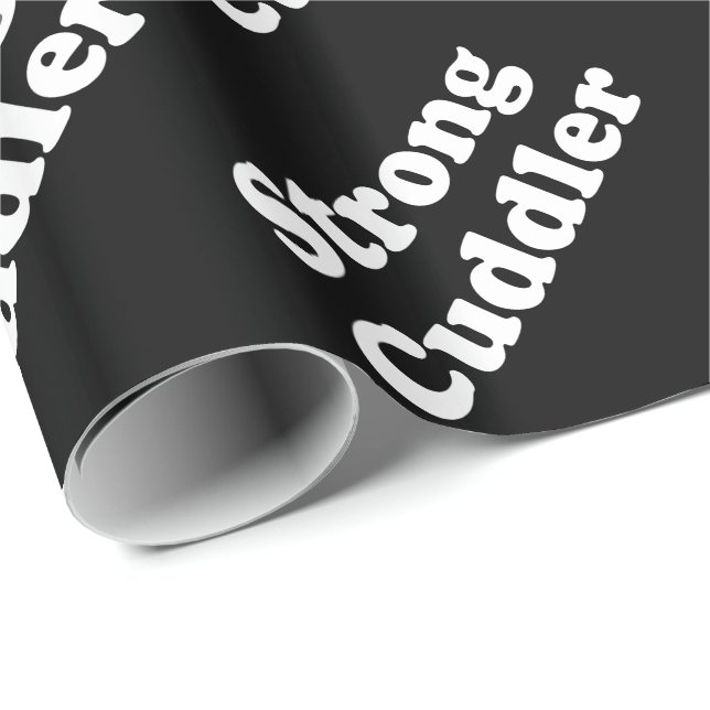 Strong Cuddler Geschenkpapier (Rolleneckpunkt)