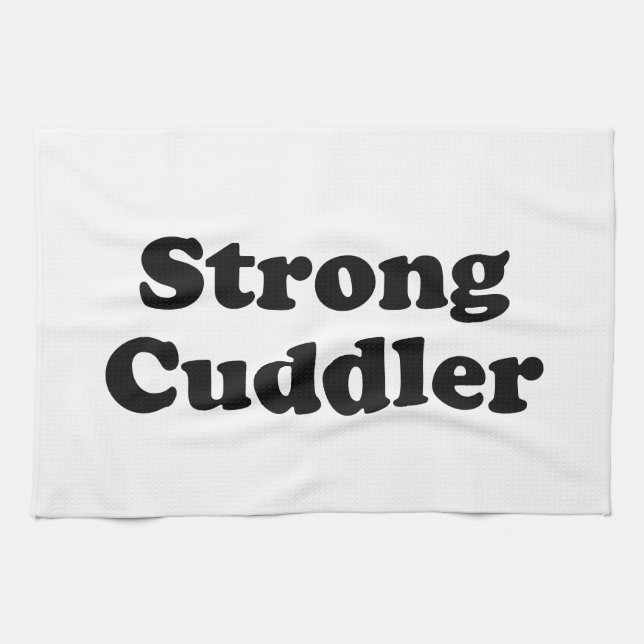 Strong Cuddler Geschirrtuch (Horizontal)