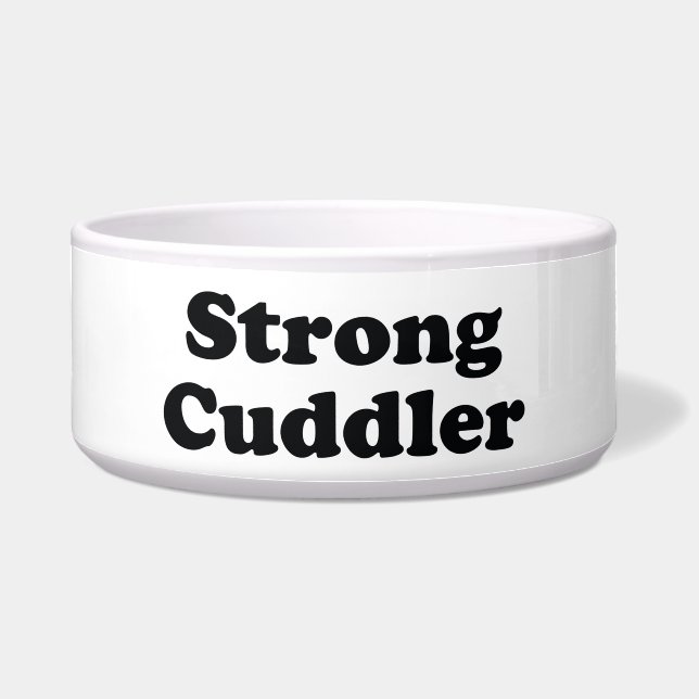 Strong Cuddler Napf (Vorderseite)
