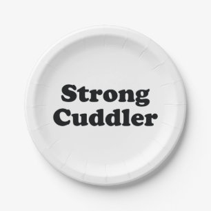 Strong Cuddler Pappteller