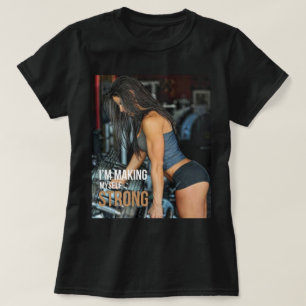 STRONG - Frauenarbeit Motivierend T-Shirt