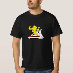 Strong Hamster Gym Workout T - Shirt - Funny Fitne