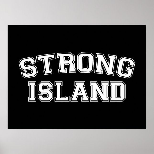 Strong Island, NYC, USA Poster (Vorne)