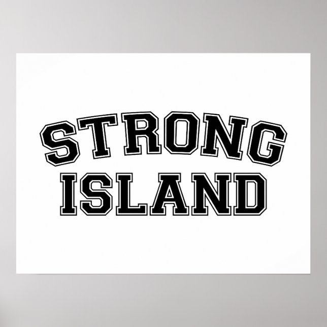 Strong Island, NYC, USA Poster (Vorne)