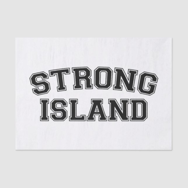 Strong Island, NYC, USA Seidenpapier (Vorderseite)
