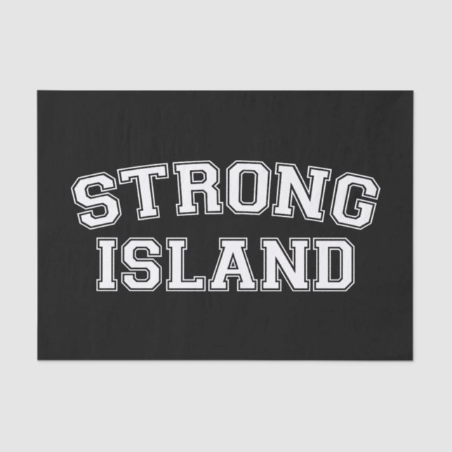 Strong Island, NYC, USA Seidenpapier (Vorderseite)