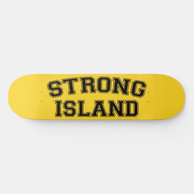 Strong Island, NYC, USA Skateboard (Horizontal)