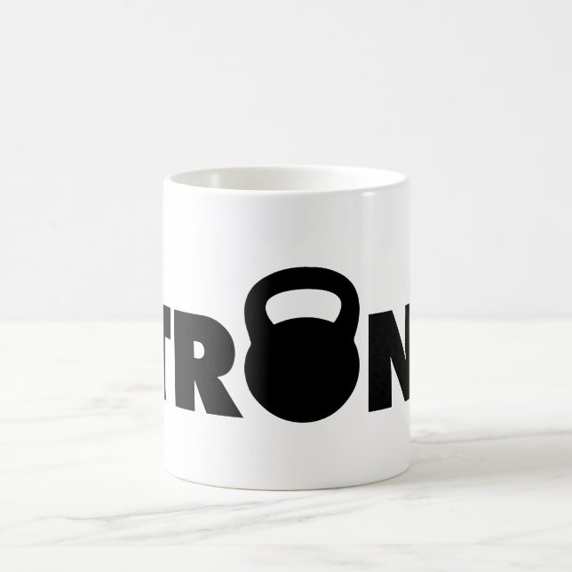 STRONG - Kettlebell Workout Motivierend Tasse (Mittel)