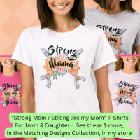 Strong Mama, Mutter Tochter Matching Boho Arrows