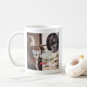 Strong Mindset - Women's Fitness Inspirational Tasse